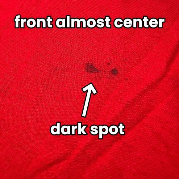 Red Graphic Vintage Tee Small - Picture 9 of 10